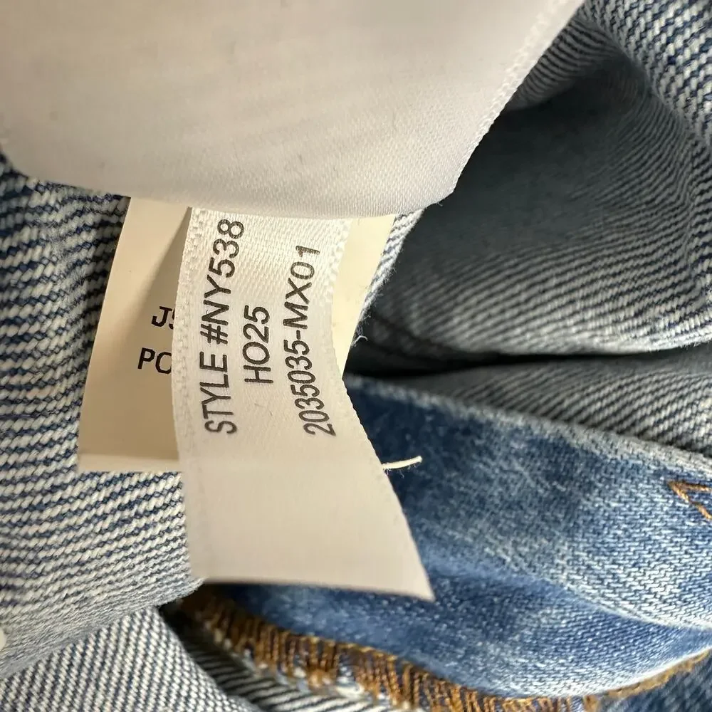 Madewell The Tall Balloon Jean Raebrook Wash Blue High Rise Rigid US 30T NWT